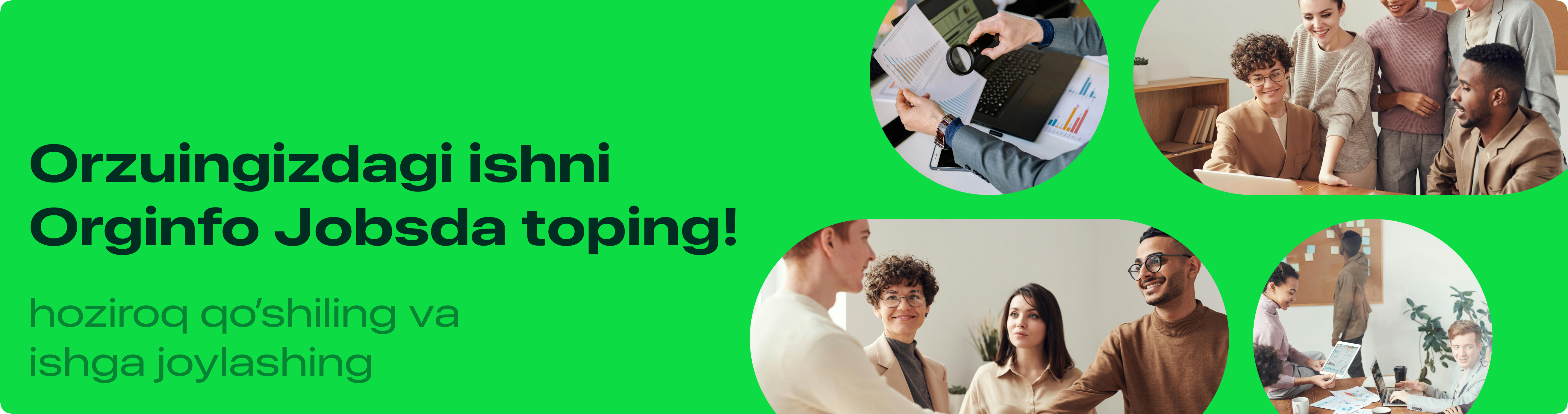 Orginfo Jobs - Orzuingizdagi ishga joylashing!